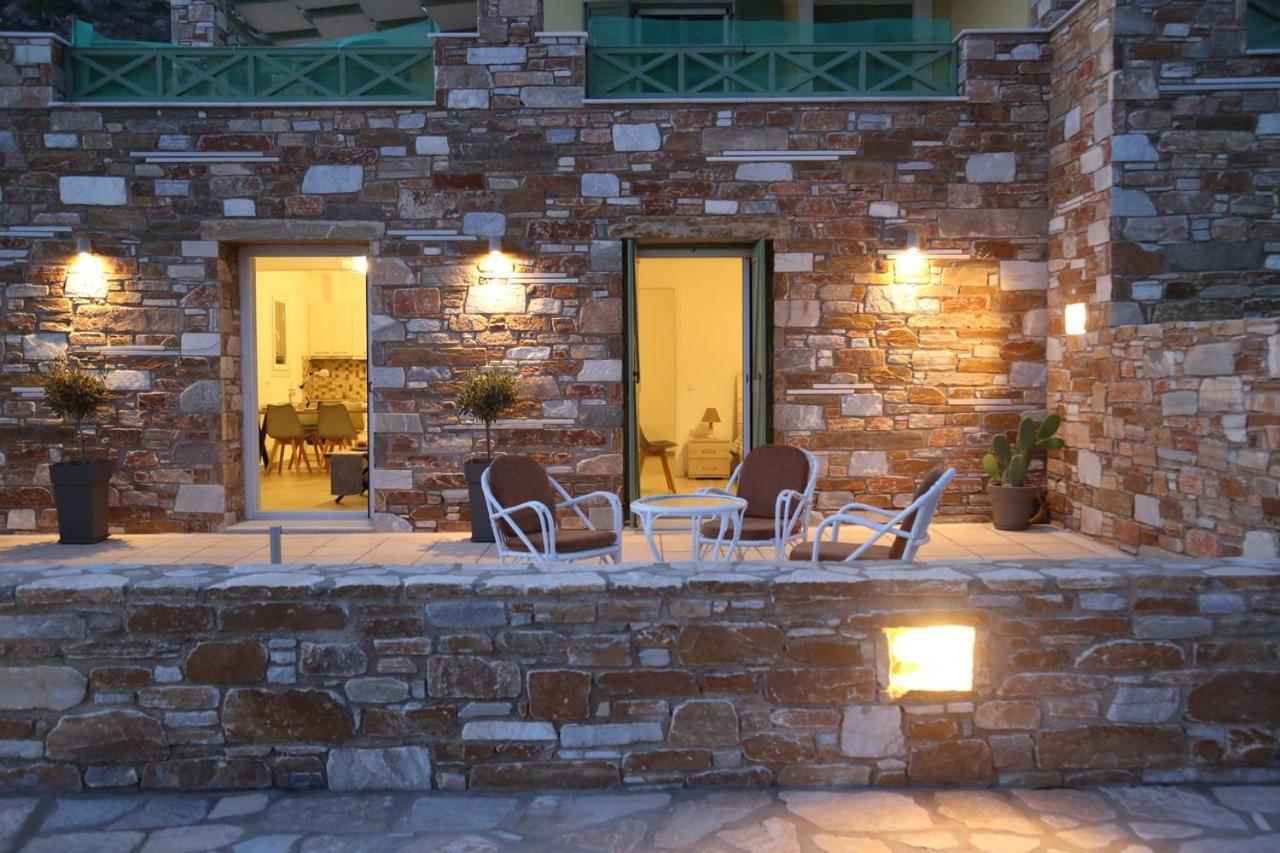 Olea Suite Syros - Φοίνικας, Σύρος, Κυκλάδες 波西多尼亚 外观 照片